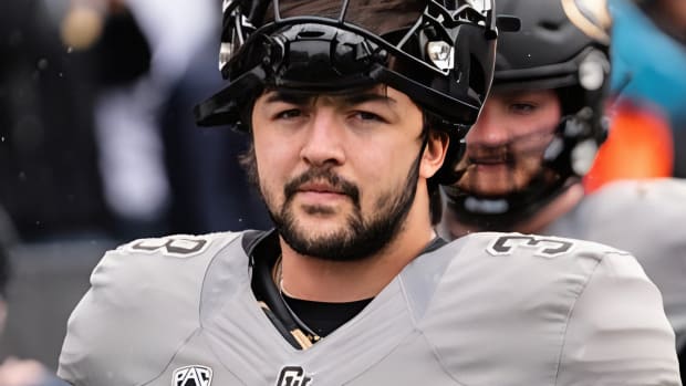 Jacob Politte at CU Spring Game